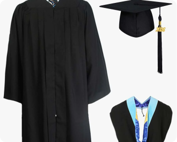 Graduation Gown & Cap Set